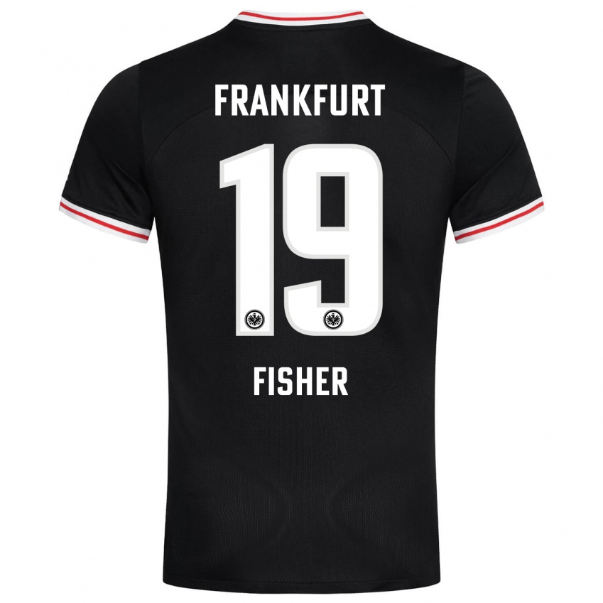 Niño Camiseta Ben-Luca Fisher #19 Negro 2ª Equipación 2023/24 La Camisa México