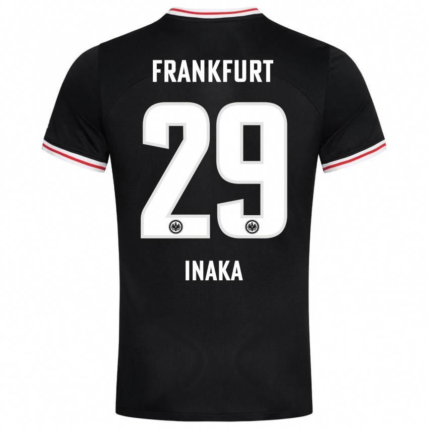 Niño Camiseta Arthur Inaka #29 Negro 2ª Equipación 2023/24 La Camisa México