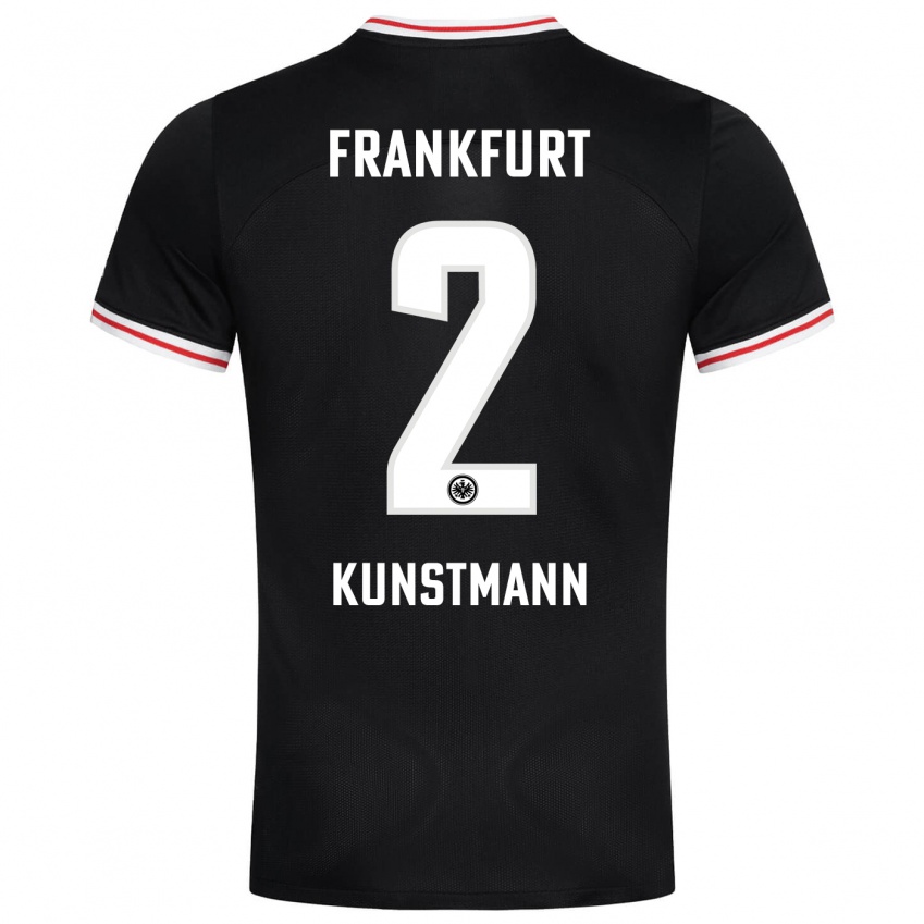 Niño Camiseta Kelvin Kunstmann #2 Negro 2ª Equipación 2023/24 La Camisa México