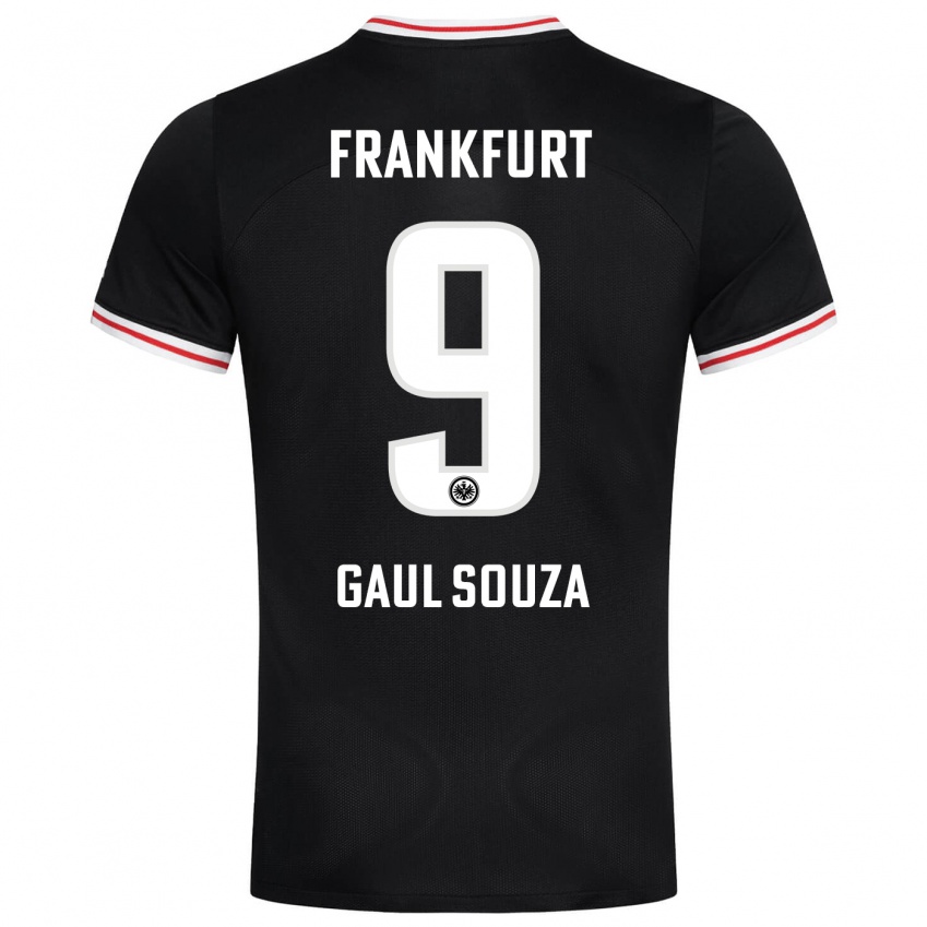 Niño Camiseta Alessandro Gaul Souza #9 Negro 2ª Equipación 2023/24 La Camisa México