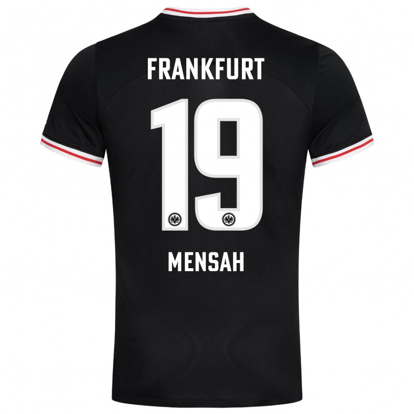 Niño Camiseta Keziah Oteng-Mensah #19 Negro 2ª Equipación 2023/24 La Camisa México