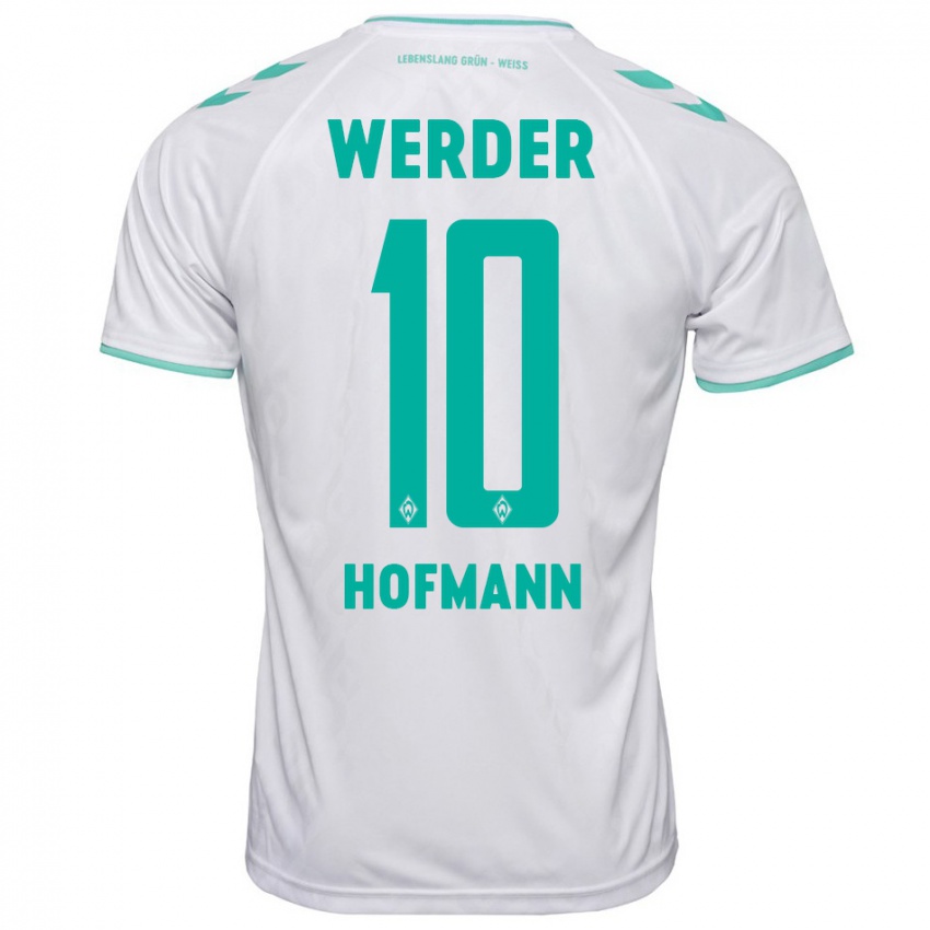 Niño Camiseta Justin Hofmann #10 Blanco 2ª Equipación 2023/24 La Camisa México