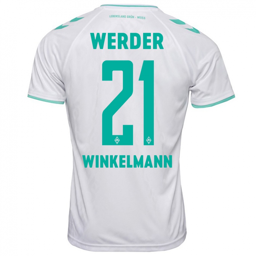 Niño Camiseta Till Winkelmann #21 Blanco 2ª Equipación 2023/24 La Camisa México