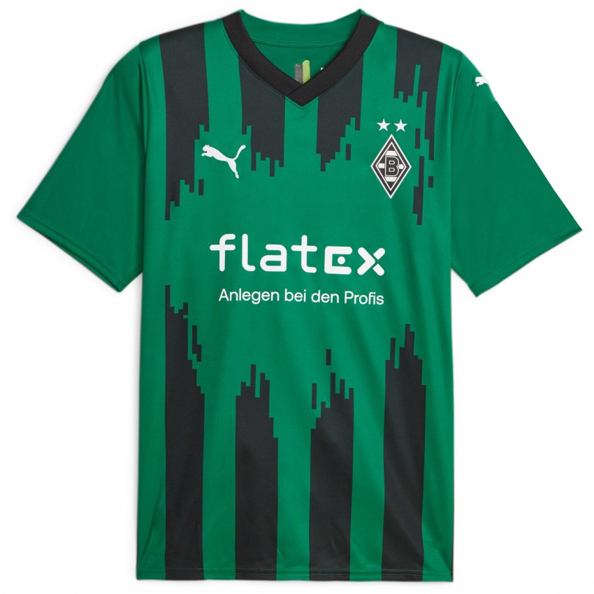 Niño Camiseta Fabio Chiarodia #2 Verde Negro 2ª Equipación 2023/24 La Camisa México