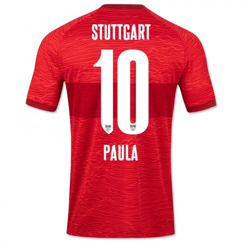 Niño Camiseta Raul Paula #10 Rojo 2ª Equipación 2023/24 La Camisa México