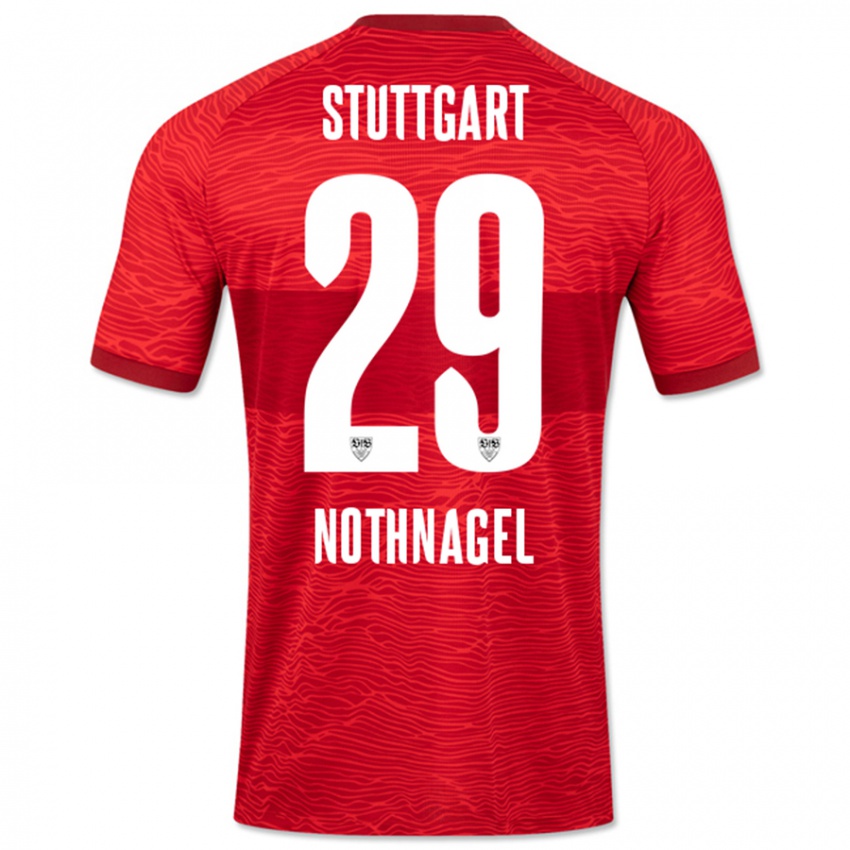 Niño Camiseta Dominik Nothnagel #29 Rojo 2ª Equipación 2023/24 La Camisa México