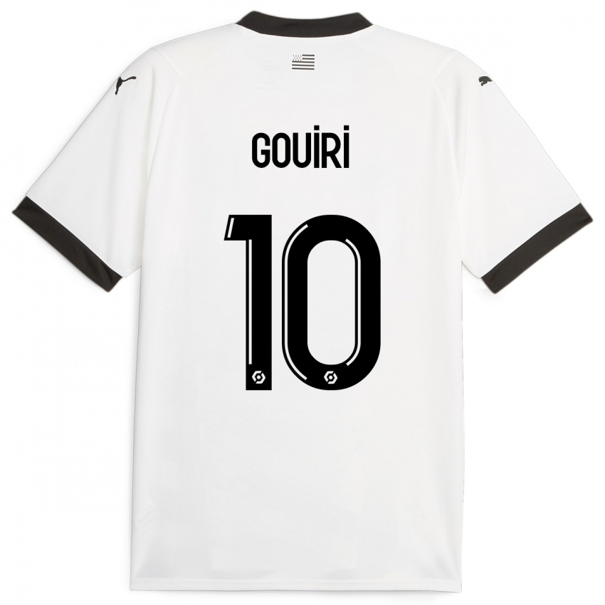 Niño Camiseta Amine Gouiri #10 Blanco 2ª Equipación 2023/24 La Camisa México