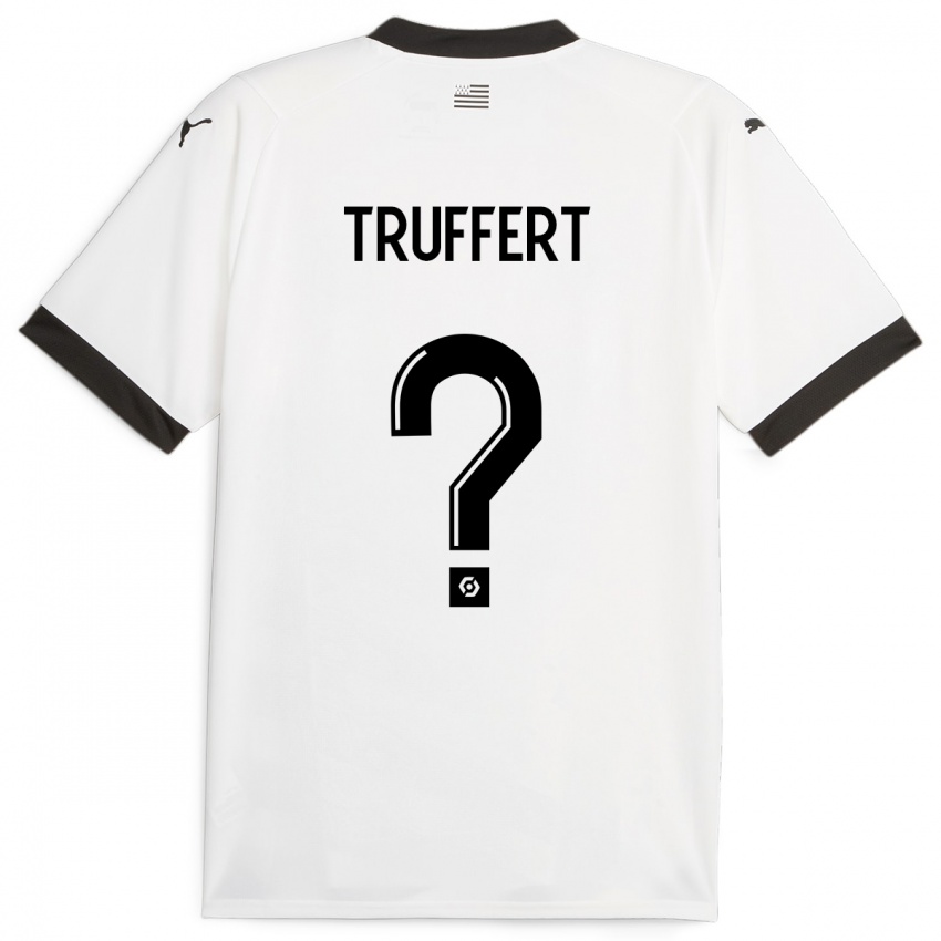 Niño Camiseta Florian Truffert #0 Blanco 2ª Equipación 2023/24 La Camisa México