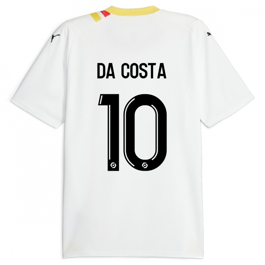 Niño Camiseta David Pereira Da Costa #10 Negro 2ª Equipación 2023/24 La Camisa México