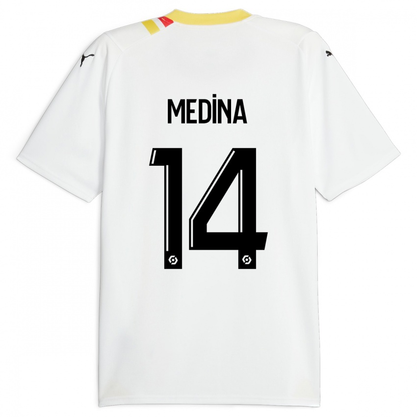 Niño Camiseta Facundo Medina #14 Negro 2ª Equipación 2023/24 La Camisa México