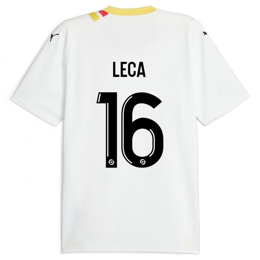 Niño Camiseta Jean-Louis Leca #16 Negro 2ª Equipación 2023/24 La Camisa México