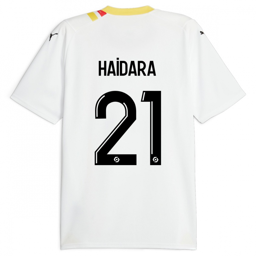 Niño Camiseta Massadio Haidara #21 Negro 2ª Equipación 2023/24 La Camisa México