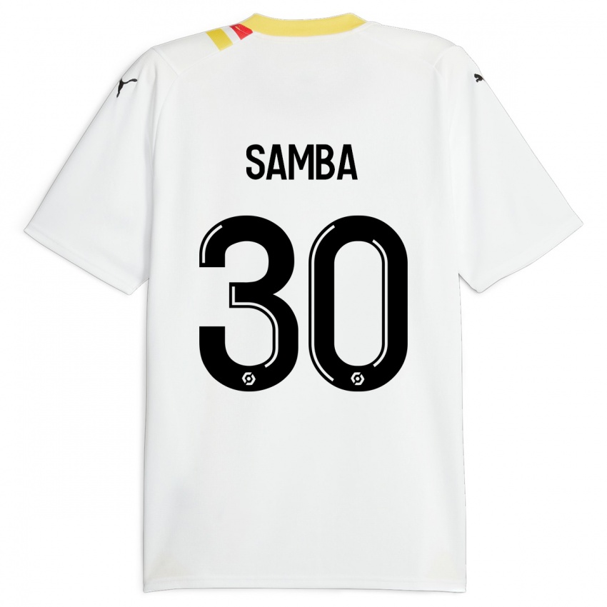 Niño Camiseta Brice Samba #30 Negro 2ª Equipación 2023/24 La Camisa México