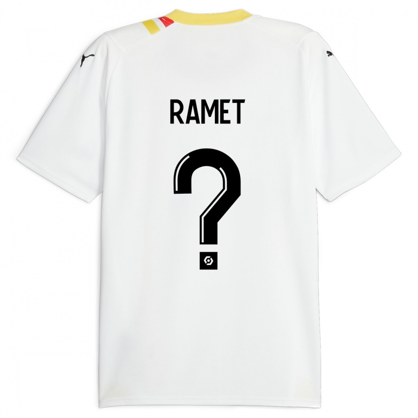 Niño Camiseta Simon Ramet #0 Negro 2ª Equipación 2023/24 La Camisa México