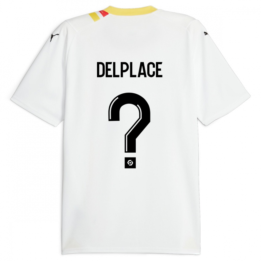 Niño Camiseta Adam Delplace #0 Negro 2ª Equipación 2023/24 La Camisa México