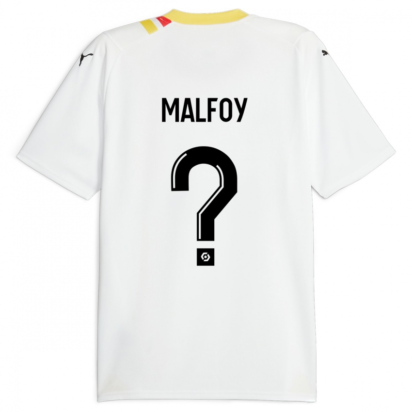 Niño Camiseta Lucas Malfoy #0 Negro 2ª Equipación 2023/24 La Camisa México