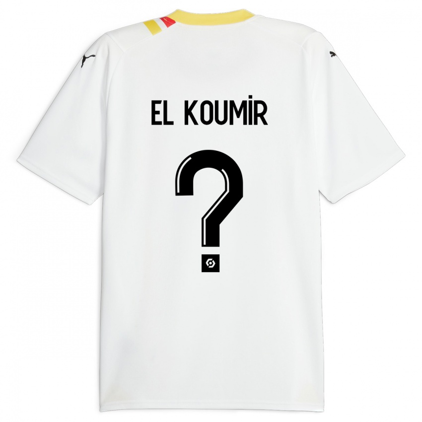 Niño Camiseta Kaïna El Koumir #0 Negro 2ª Equipación 2023/24 La Camisa México