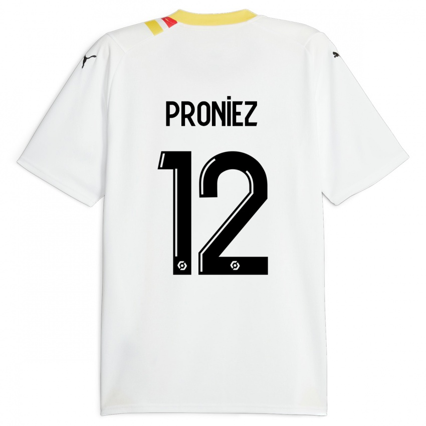 Niño Camiseta Fany Proniez #12 Negro 2ª Equipación 2023/24 La Camisa México