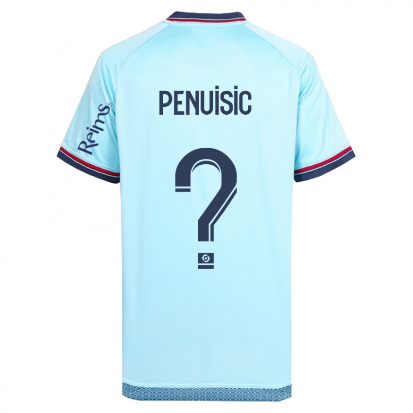 Niño Camiseta Alvin Penuisic #0 Cielo Azul 2ª Equipación 2023/24 La Camisa México