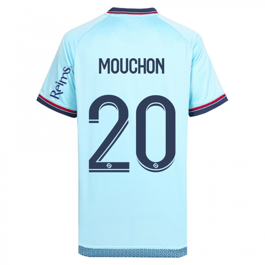 Niño Camiseta Noemie Mouchon #20 Cielo Azul 2ª Equipación 2023/24 La Camisa México