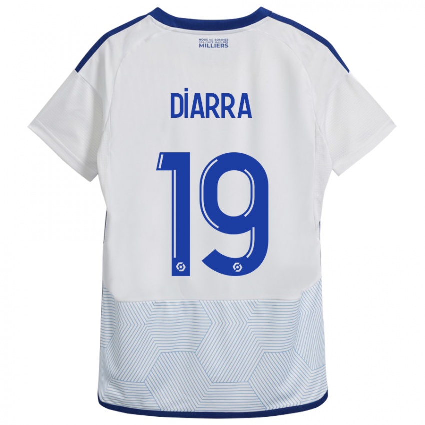 Niño Camiseta Habib Diarra #19 Blanco 2ª Equipación 2023/24 La Camisa México