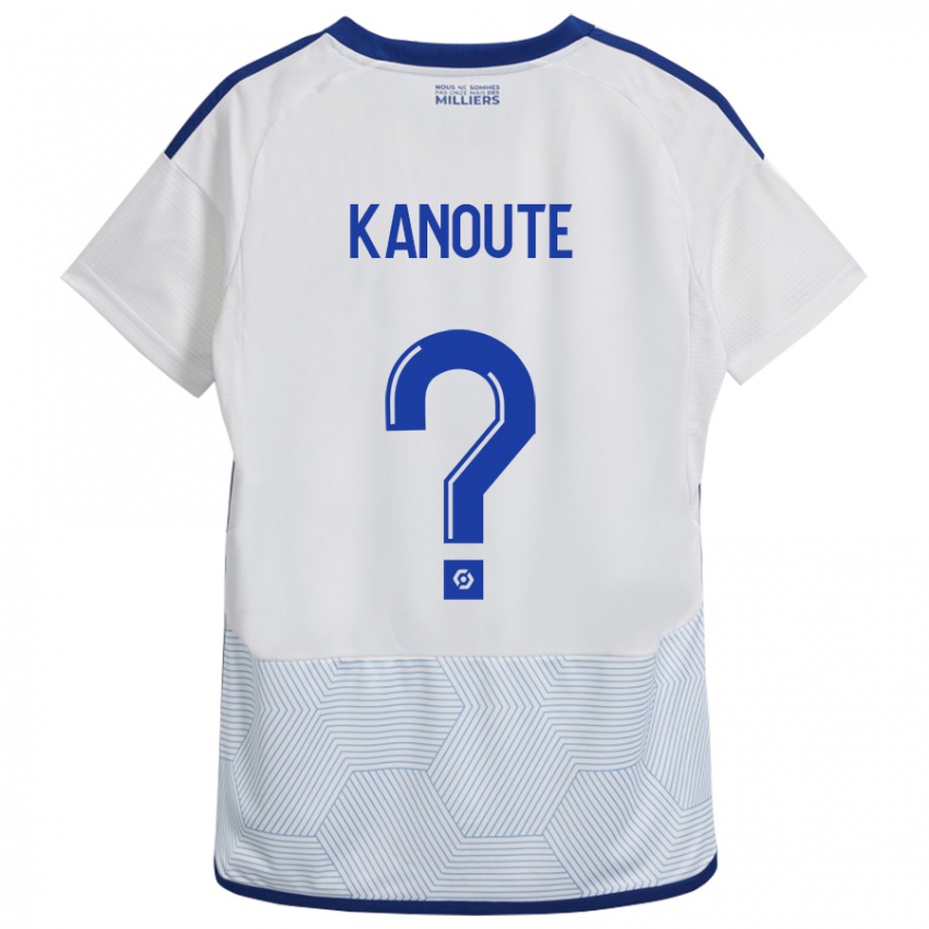 Niño Camiseta Mahamadou Kanouté #0 Blanco 2ª Equipación 2023/24 La Camisa México