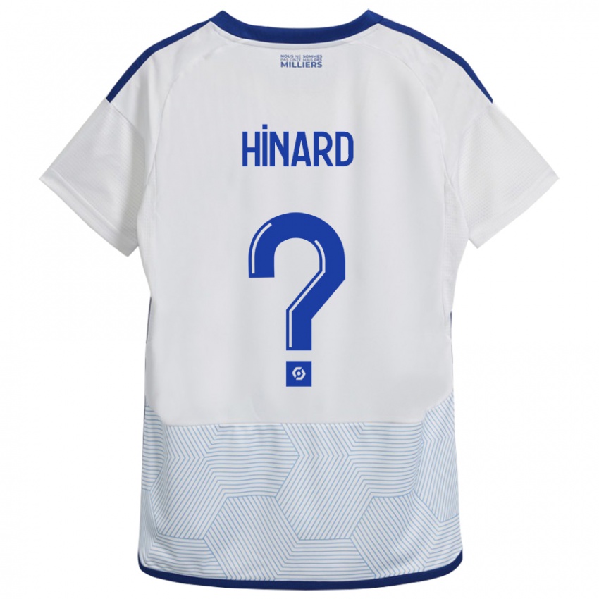 Niño Camiseta Noa Hinard #0 Blanco 2ª Equipación 2023/24 La Camisa México