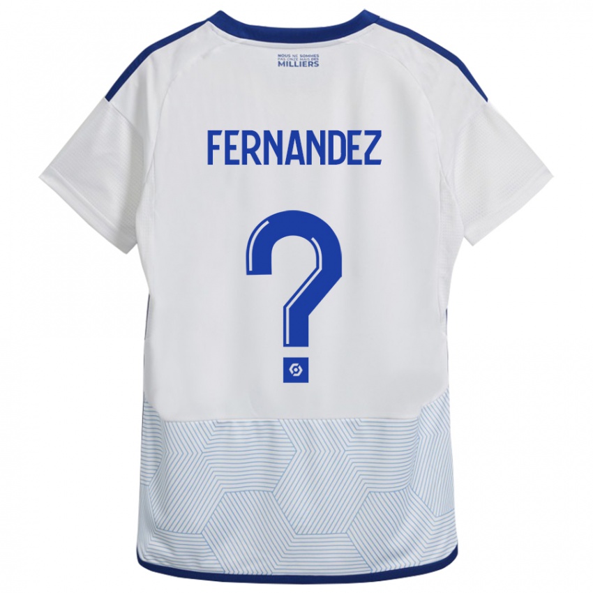 Niño Camiseta Elies Araar Fernandez #0 Blanco 2ª Equipación 2023/24 La Camisa México