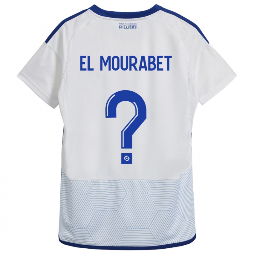 Niño Camiseta Samir El Mourabet #0 Blanco 2ª Equipación 2023/24 La Camisa México