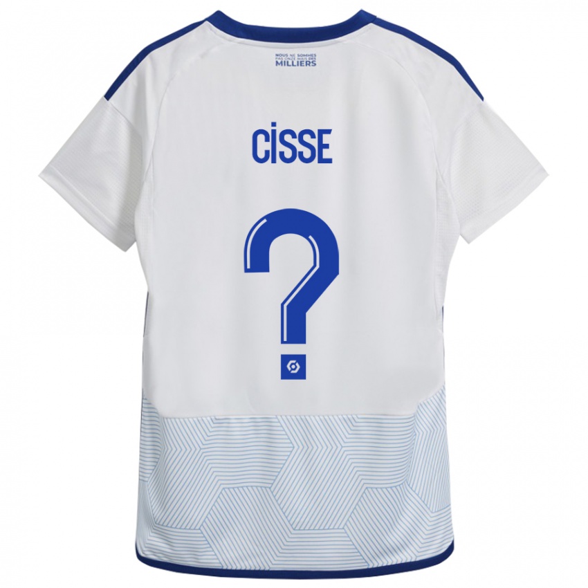 Niño Camiseta Louis Cisse #0 Blanco 2ª Equipación 2023/24 La Camisa México