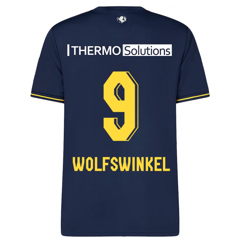 Niño Camiseta Ricky Van Wolfswinkel #9 Armada 2ª Equipación 2023/24 La Camisa México