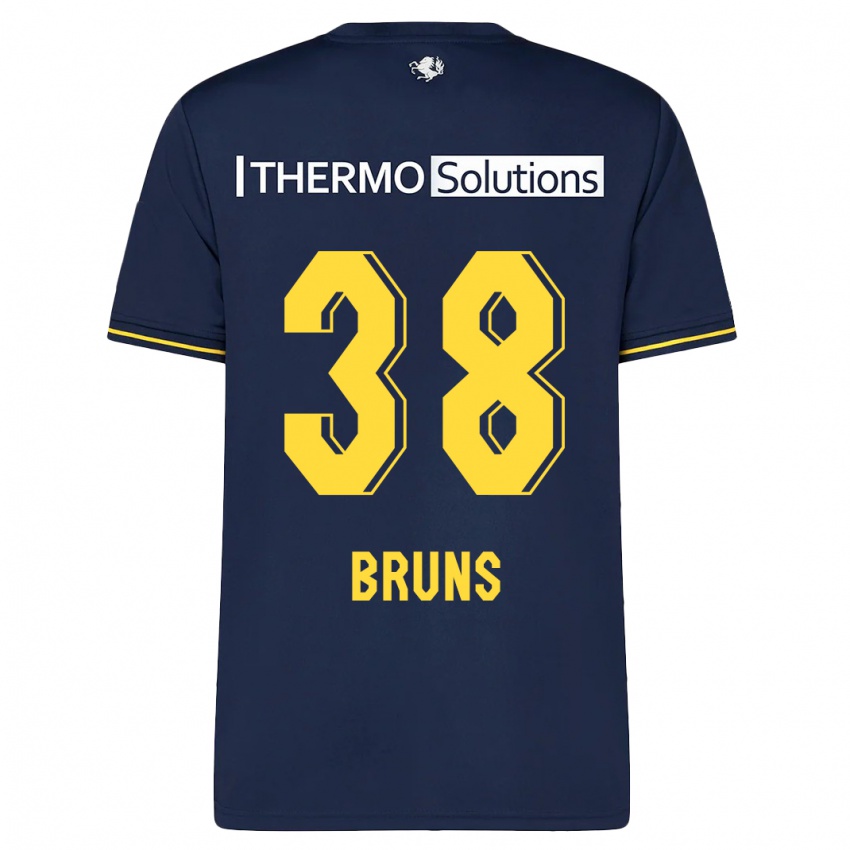 Niño Camiseta Max Bruns #38 Armada 2ª Equipación 2023/24 La Camisa México