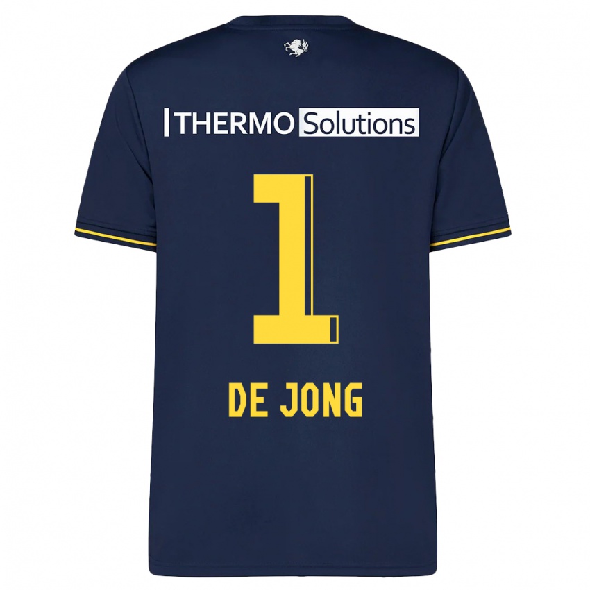 Niño Camiseta Daniëlle De Jong #1 Armada 2ª Equipación 2023/24 La Camisa México