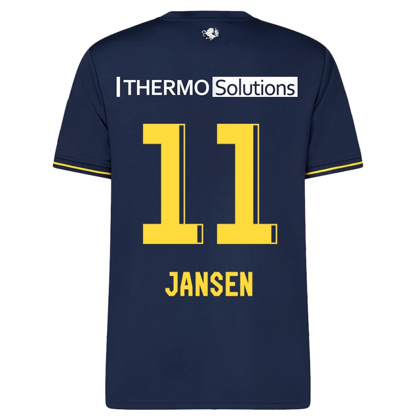 Niño Camiseta Renate Jansen #11 Armada 2ª Equipación 2023/24 La Camisa México