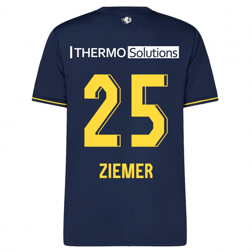 Niño Camiseta Taylor Ziemer #25 Armada 2ª Equipación 2023/24 La Camisa México