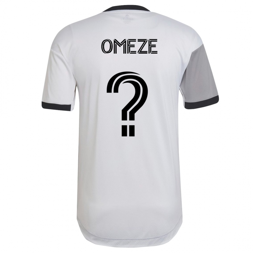 Niño Camiseta Chimere Omeze #0 Blanco 2ª Equipación 2023/24 La Camisa México