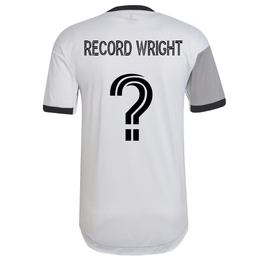 Niño Camiseta Kemari Record-Wright #0 Blanco 2ª Equipación 2023/24 La Camisa México