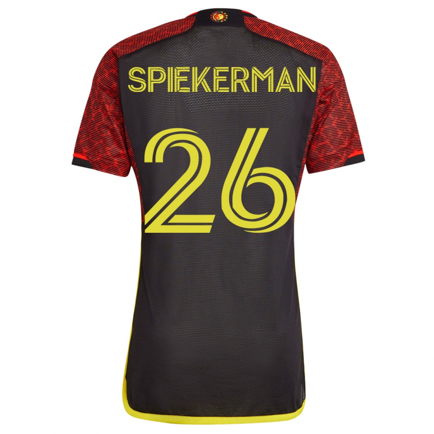 Niño Camiseta Stephanie Spiekerman #26 Naranja 2ª Equipación 2023/24 La Camisa México