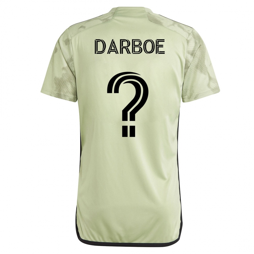 Niño Camiseta Bajung Darboe #0 Verde 2ª Equipación 2023/24 La Camisa México