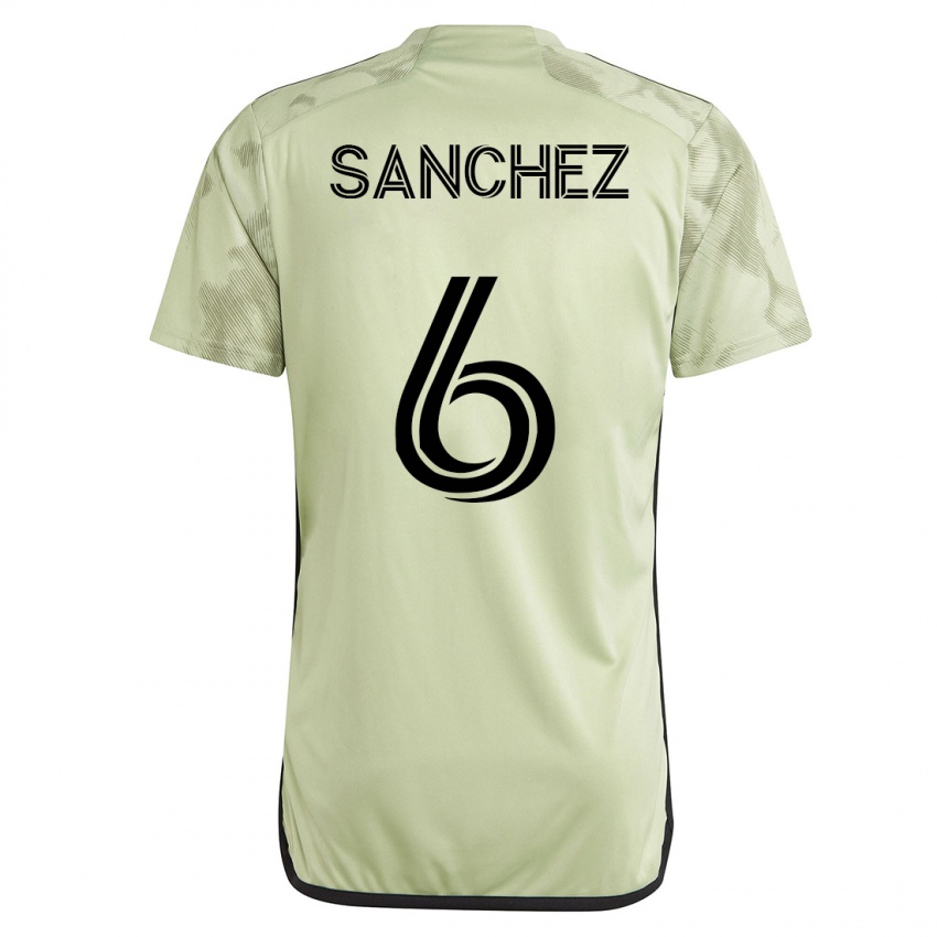 Niño Camiseta Ilie Sánchez #6 Verde 2ª Equipación 2023/24 La Camisa México