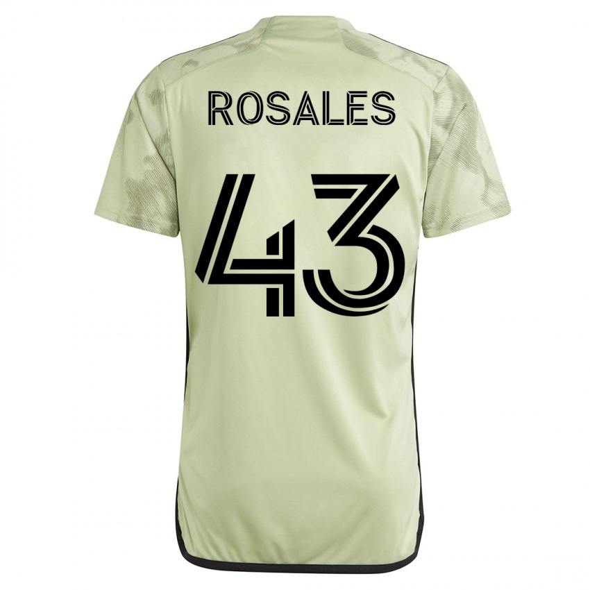 Niño Camiseta Diego Rosales #43 Verde 2ª Equipación 2023/24 La Camisa México