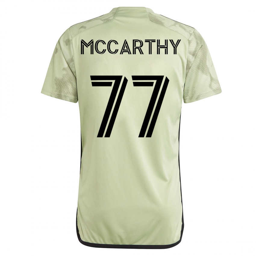Niño Camiseta John Mccarthy #77 Verde 2ª Equipación 2023/24 La Camisa México
