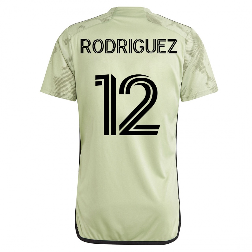 Niño Camiseta Jeremi Rodríguez #12 Verde 2ª Equipación 2023/24 La Camisa México