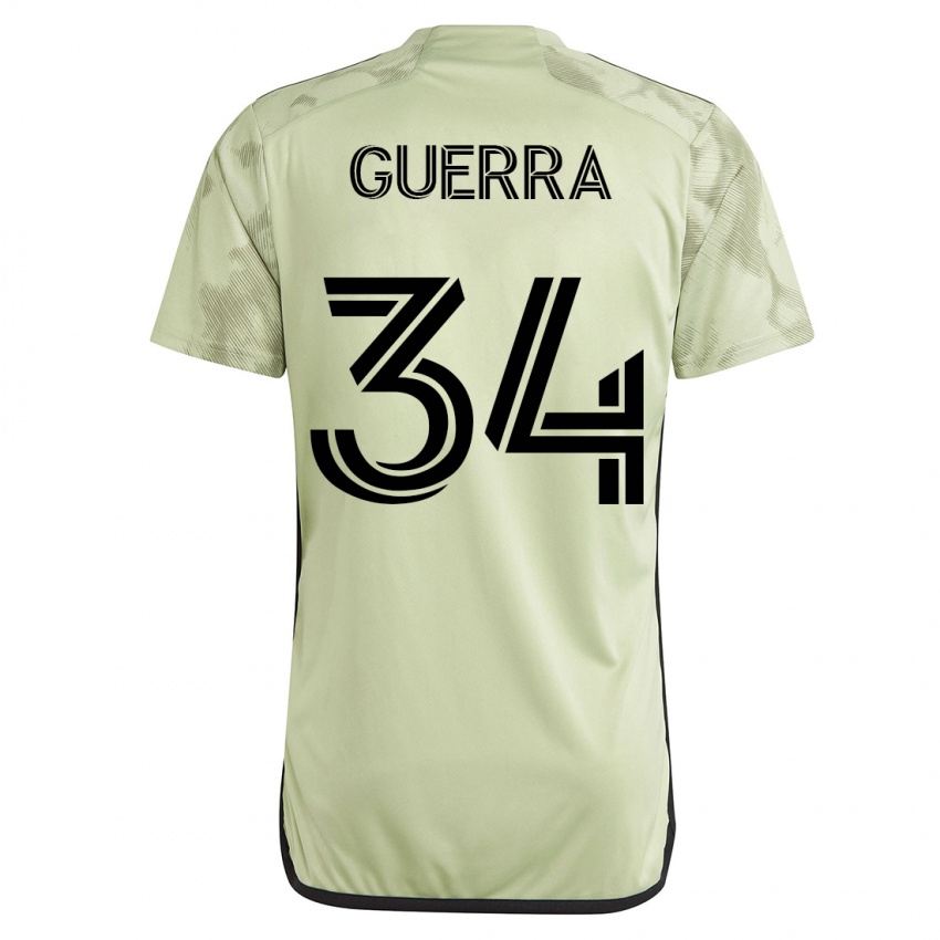Niño Camiseta Decarlo Guerra #34 Verde 2ª Equipación 2023/24 La Camisa México