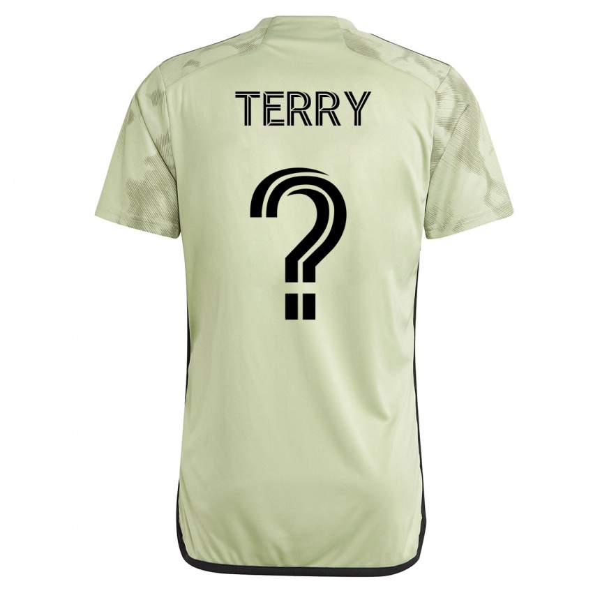 Niño Camiseta Jude Terry #0 Verde 2ª Equipación 2023/24 La Camisa México