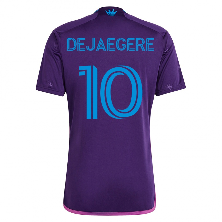 Niño Camiseta Brecht Dejaegere #10 Violeta 2ª Equipación 2023/24 La Camisa México