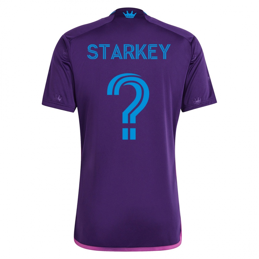Niño Camiseta Caleb Starkey #0 Violeta 2ª Equipación 2023/24 La Camisa México
