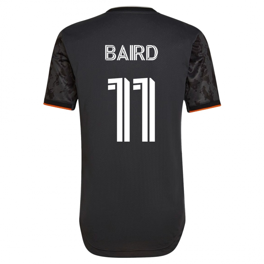 Niño Camiseta Corey Baird #11 Negro 2ª Equipación 2023/24 La Camisa México