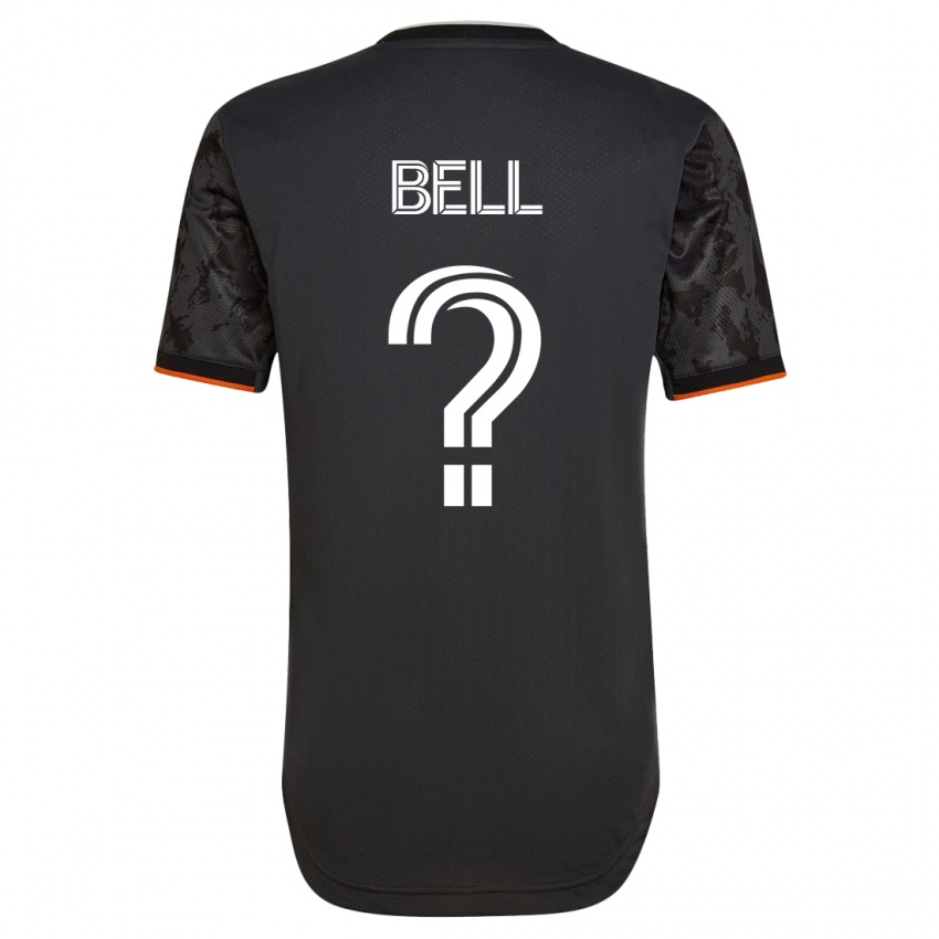 Niño Camiseta Jahmani Bell #0 Negro 2ª Equipación 2023/24 La Camisa México