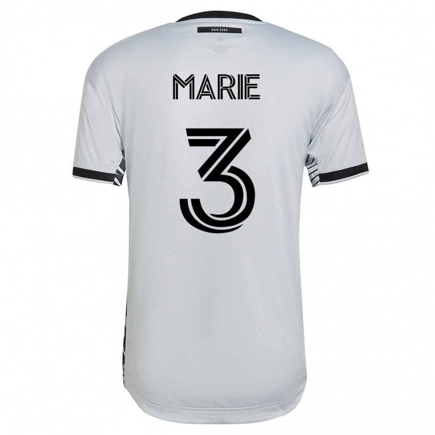 Niño Camiseta Paul Marie #3 Blanco 2ª Equipación 2023/24 La Camisa México